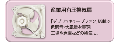 産業用有圧換気扇