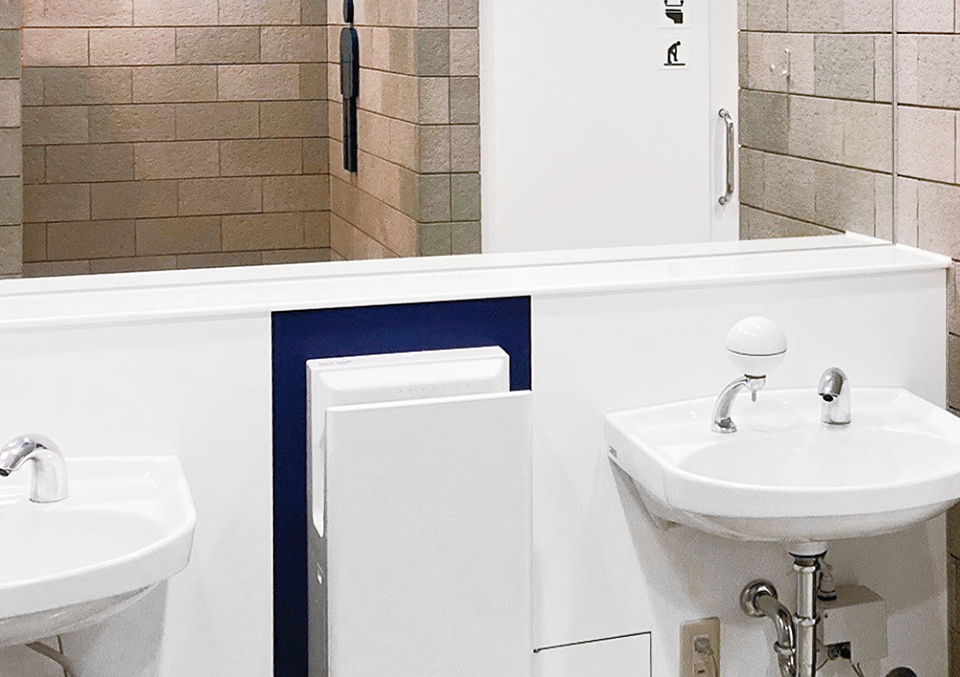 スリムタイプ＜衛生強化モデル＞設置イメージ1