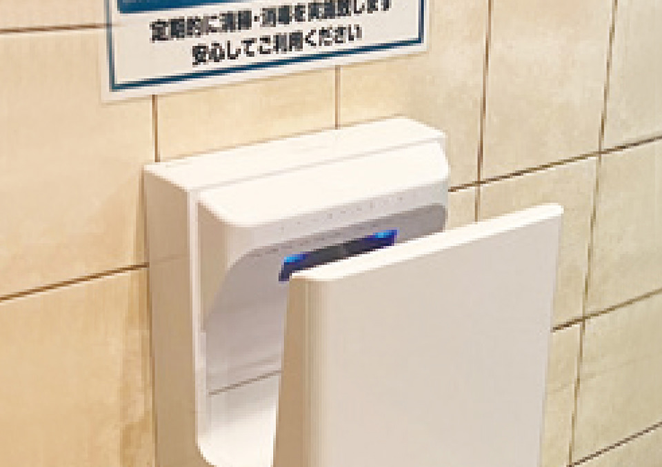 スリムタイプ＜衛生強化モデル＞設置イメージ