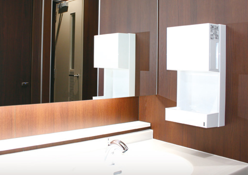 ジェットタオルミニ設置イメージ1