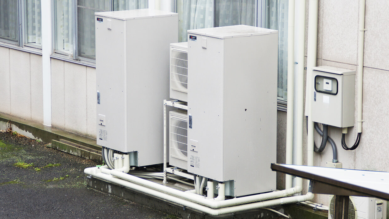 エコキュート2台連結②