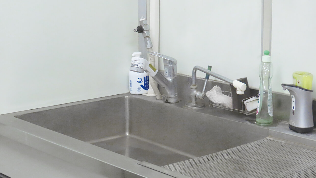 2F 製品検査室 シンク