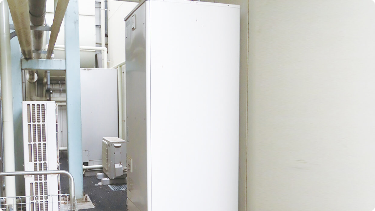 エコキュート設置写真