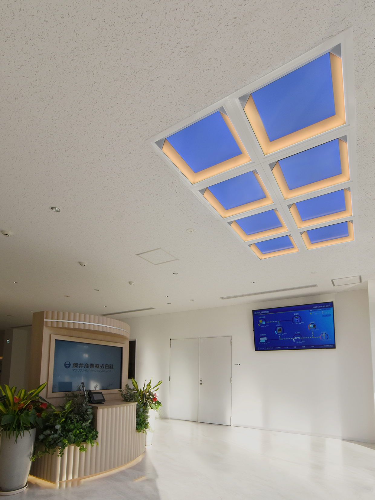 エントランス：朝/夕シーン