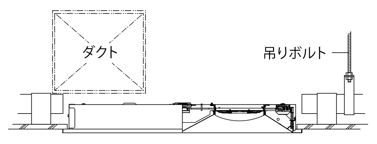 従来蛍光灯器具の明るさと埋込穴に対応