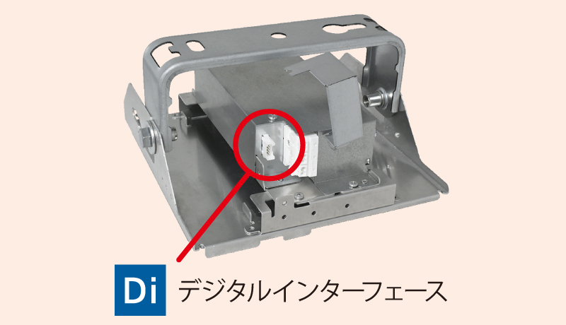 デジタルインターフェイス機能付電源を標準搭載