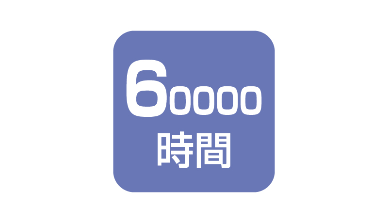 60,000時間