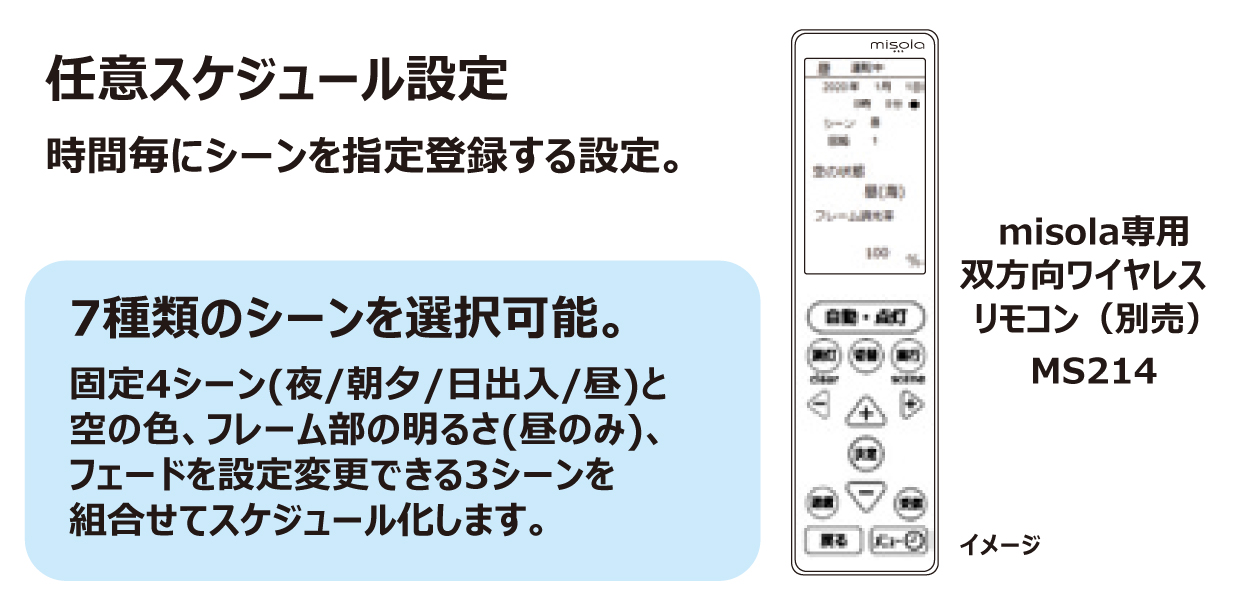 任意スケジュール設定