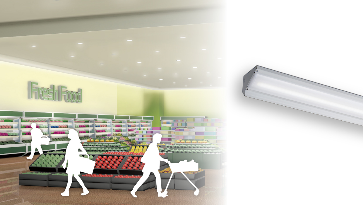 ウォールウォッシャ器具／コーナー灯