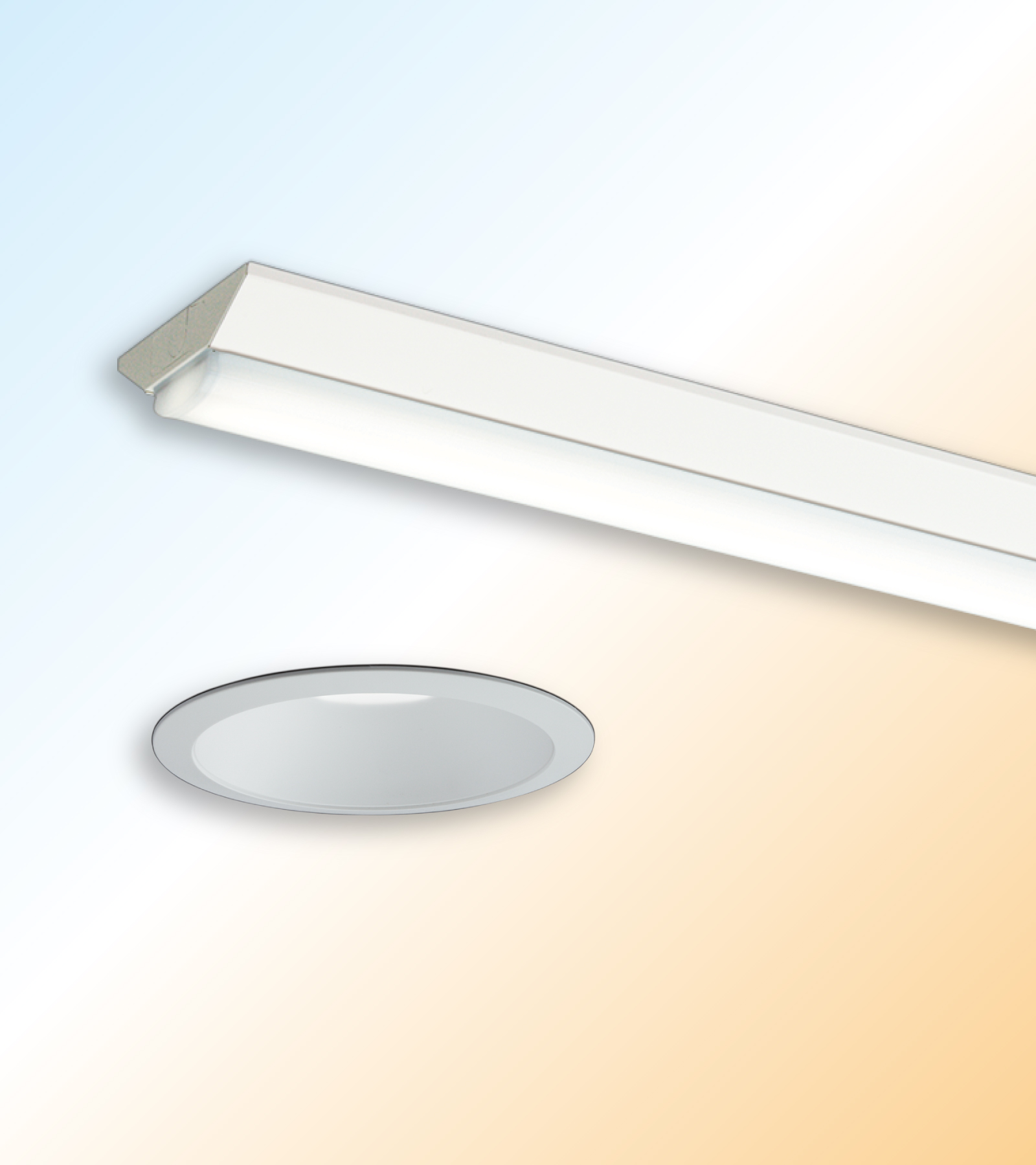 色温度可変照明器具