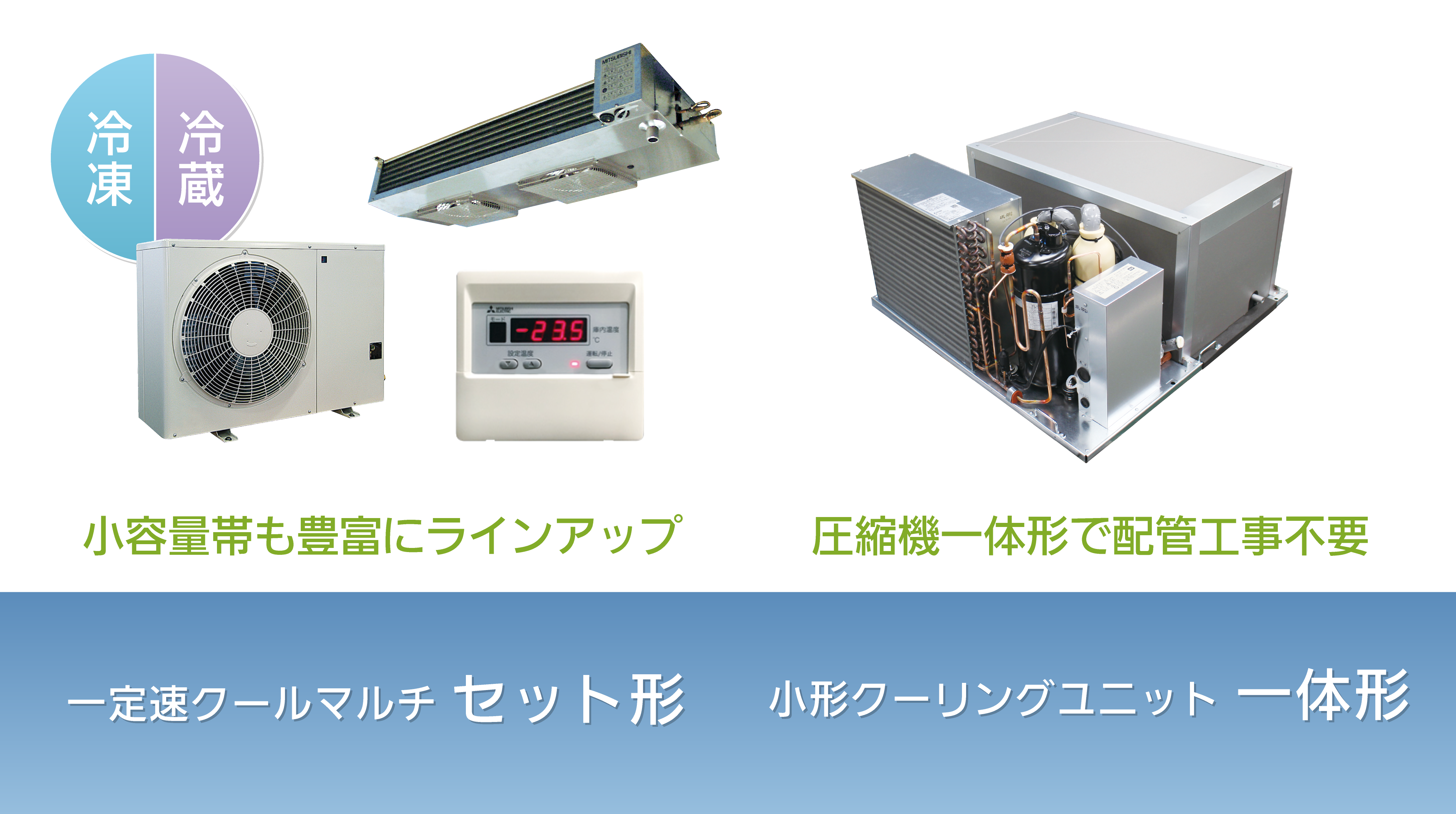 小容量帯も豊富にラインアップ
