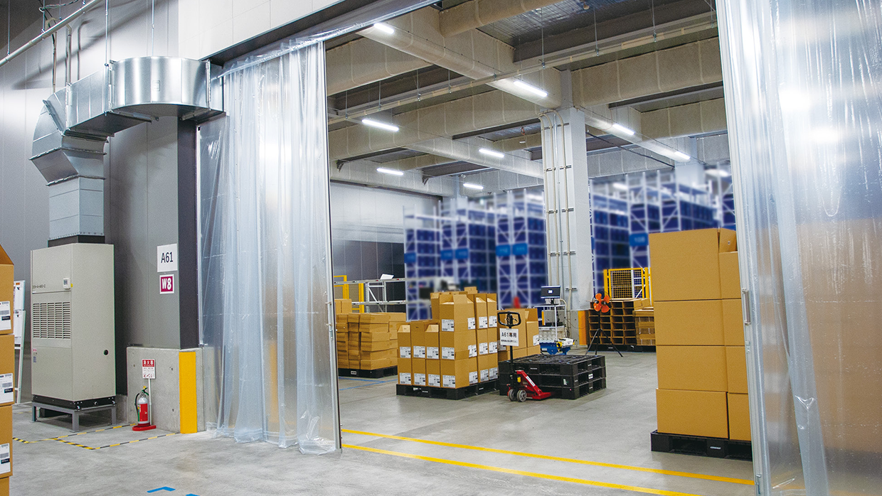 製品保管エリア