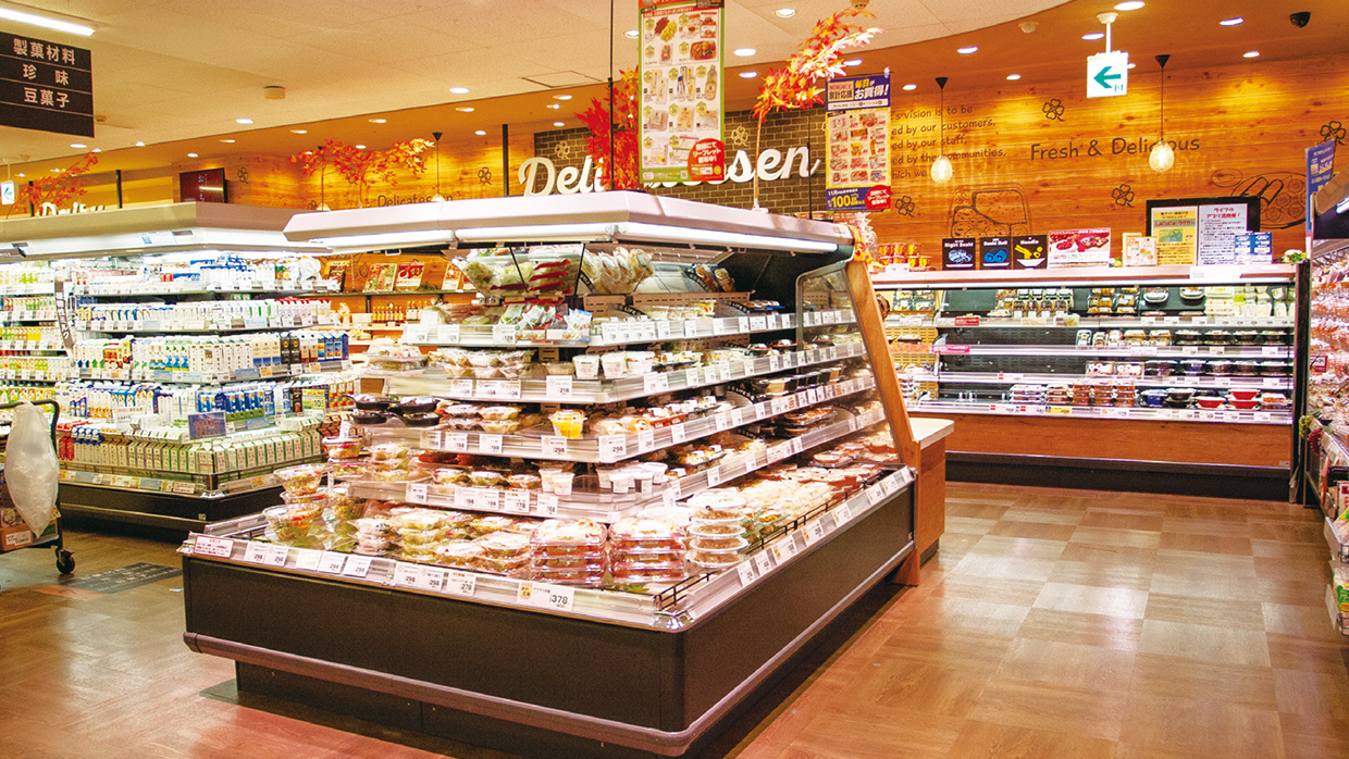 アラウンド形ショーケース