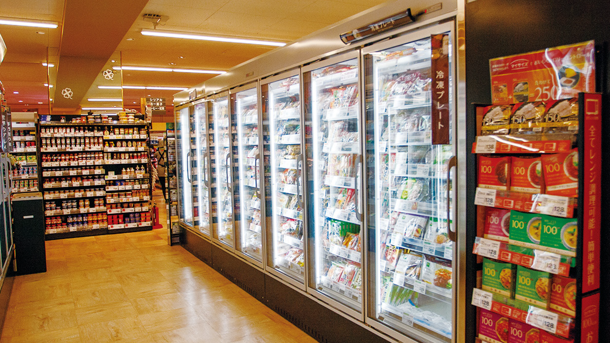 冷凍用リーチインショーケース
