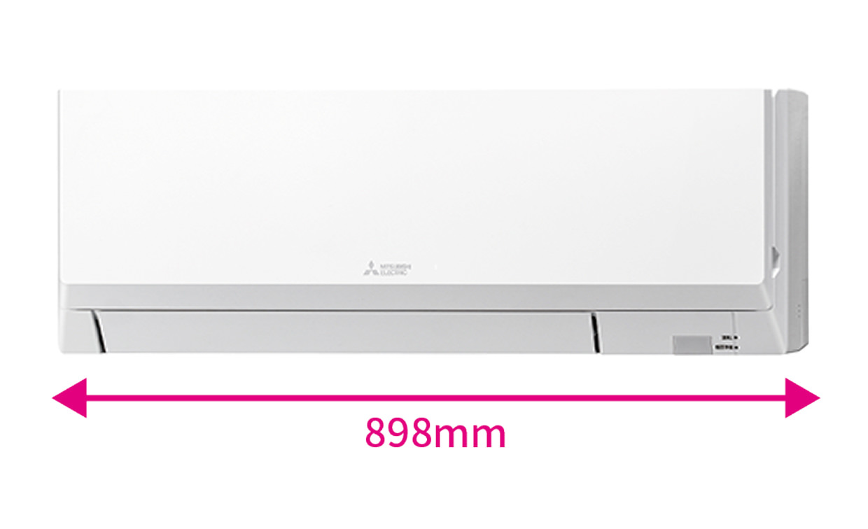コンパクトなボディのイメージ図