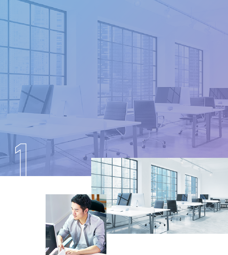 人の位置や数、床温度などを最大4エリアに分割して検知、お部屋の状況を把握した快適＆省エネ運転を実現します。