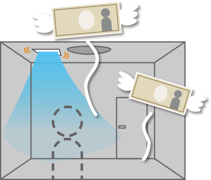 換気扇の電気代がもったいない。