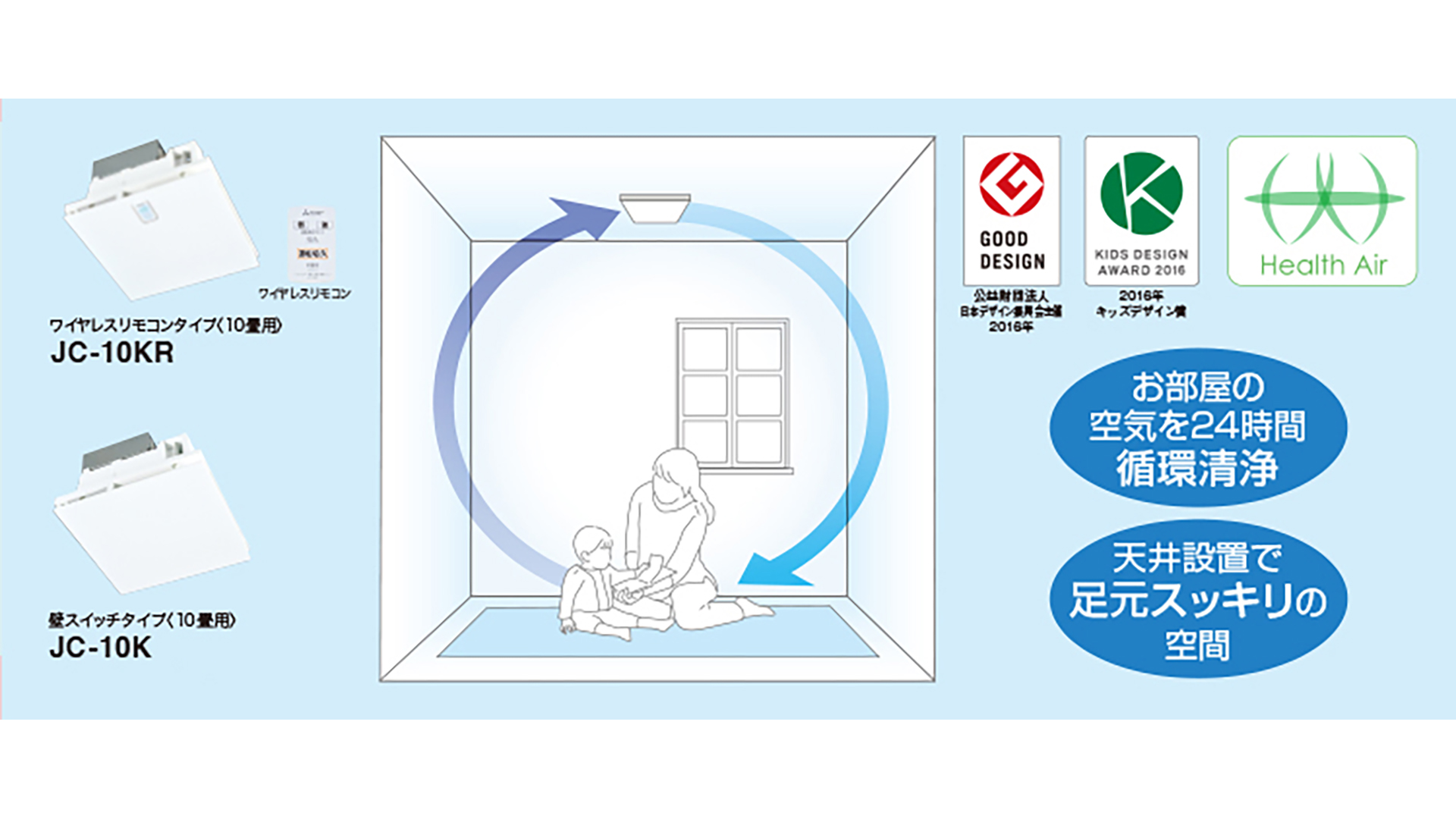 10畳用の仕組み