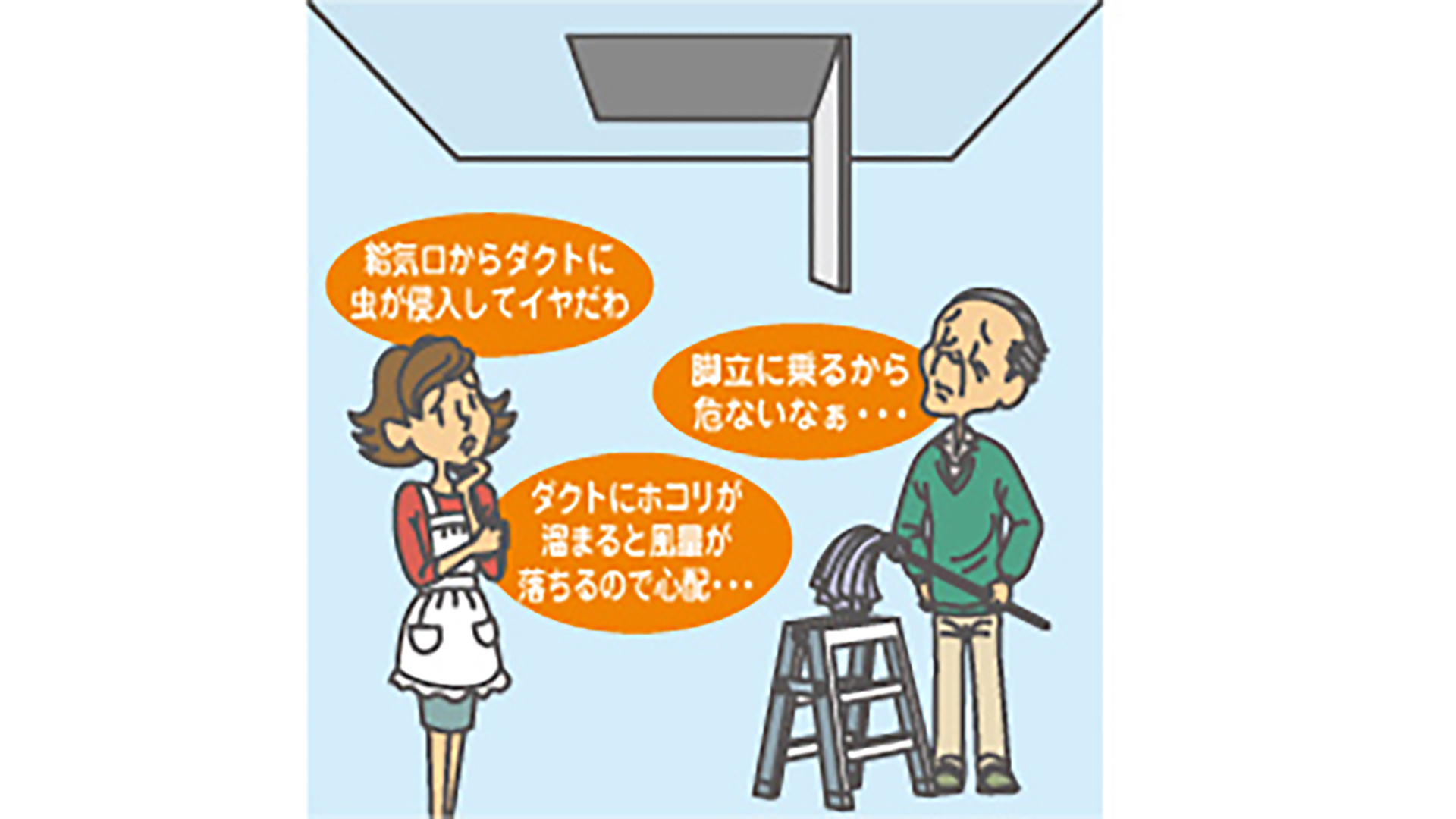 らくらくフィルター清掃