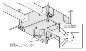 お手入れ後の組立てと確認1