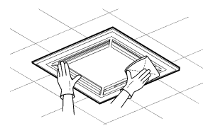 パネル・パネルフレームの清掃