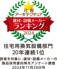 日経アーキテクチュア建材・設備メーカーランキング2024