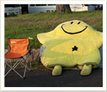 休憩中・・・。