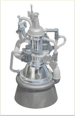 研究が進められている新型エンジンLE-X（提供：JAXA）