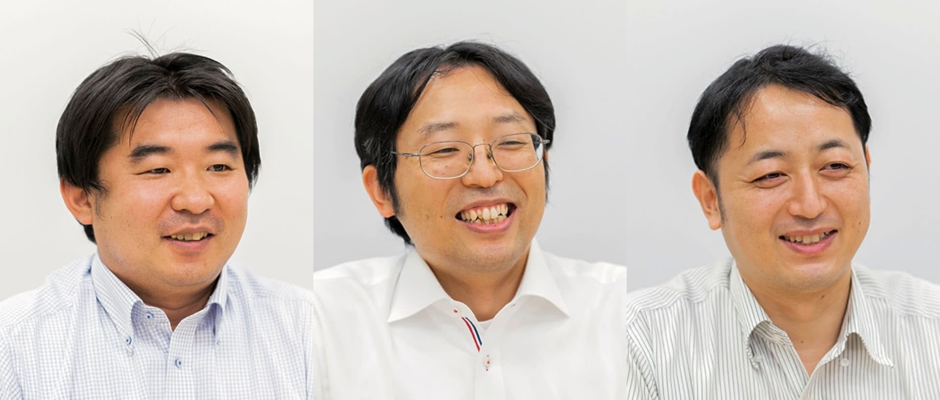 三菱電機インフォメーションネットワーク株式会社　セキュリティ事業部　セキュリティ第一部　サービス企画課長　御前 仁志 氏（左）三菱電機インフォメーションネットワーク株式会社　セキュリティ事業部　セキュリティ第一部　サービス企画課　高田 直樹 氏（中）三菱電機インフォメーションネットワーク株式会社　セキュリティ事業部　NSプロジェクト兼務　セキュリティ第一部　SOC一課　村松 孝俊 氏（右）