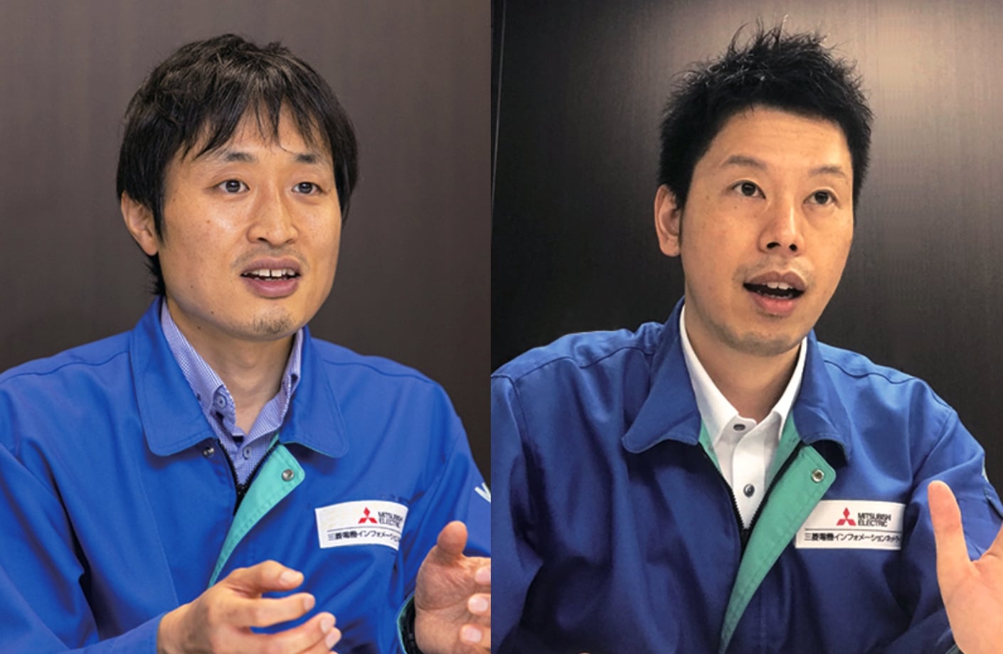 左より、三菱電機インフォメーションネットワーク株式会社統合運用管理ソリューション統括部　統合運用管制センター　サービス推進課長　関 修一 氏、三菱電機インフォメーションネットワーク株式会社統合運用管理ソリューション統括部　ＩＣＤ拡大プロジェクト　内藤 亮太 氏