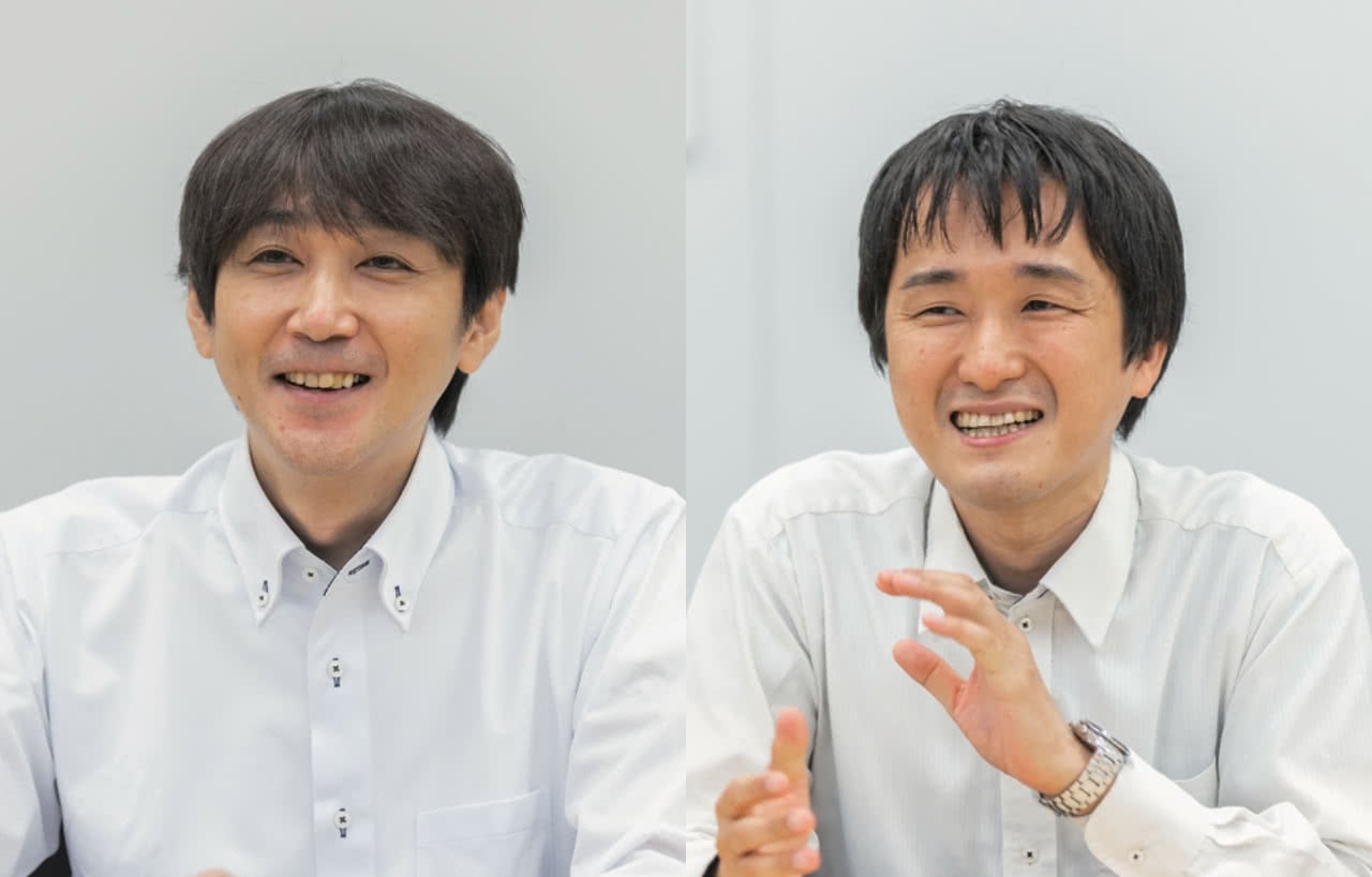 三菱電機インフォメーションネットワーク株式会社 ネットワーク事業部 コミュニケーションサービス部 第一課長　浦門 秀紀 氏（左）三菱電機インフォメーションネットワーク株式会社 ネットワーク事業部 コミュニケーションサービス部 第一課 担当課長　前田 伸 氏（右）