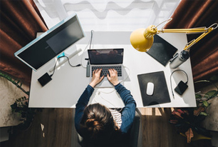 イメージ：テレワーク