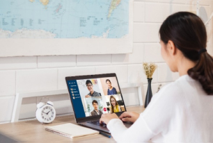 イメージ：在宅勤務