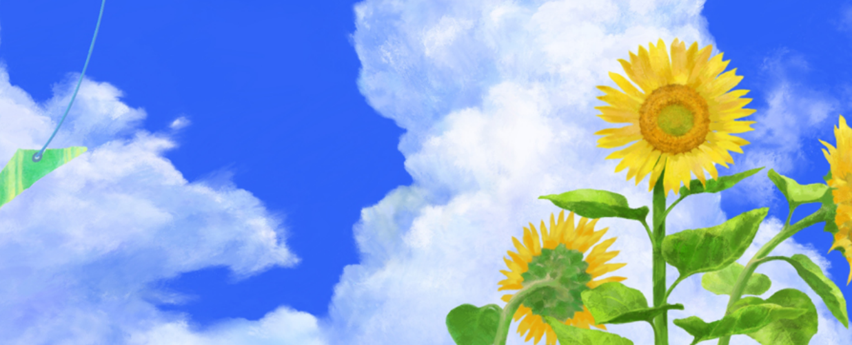 暑中お見舞い申し上げます　～日本の夏の伝統風物詩へのエール～