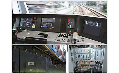 車両情報システムのパイオニアとして車両の頭脳を開発
列車統合管理装置「TCMS」