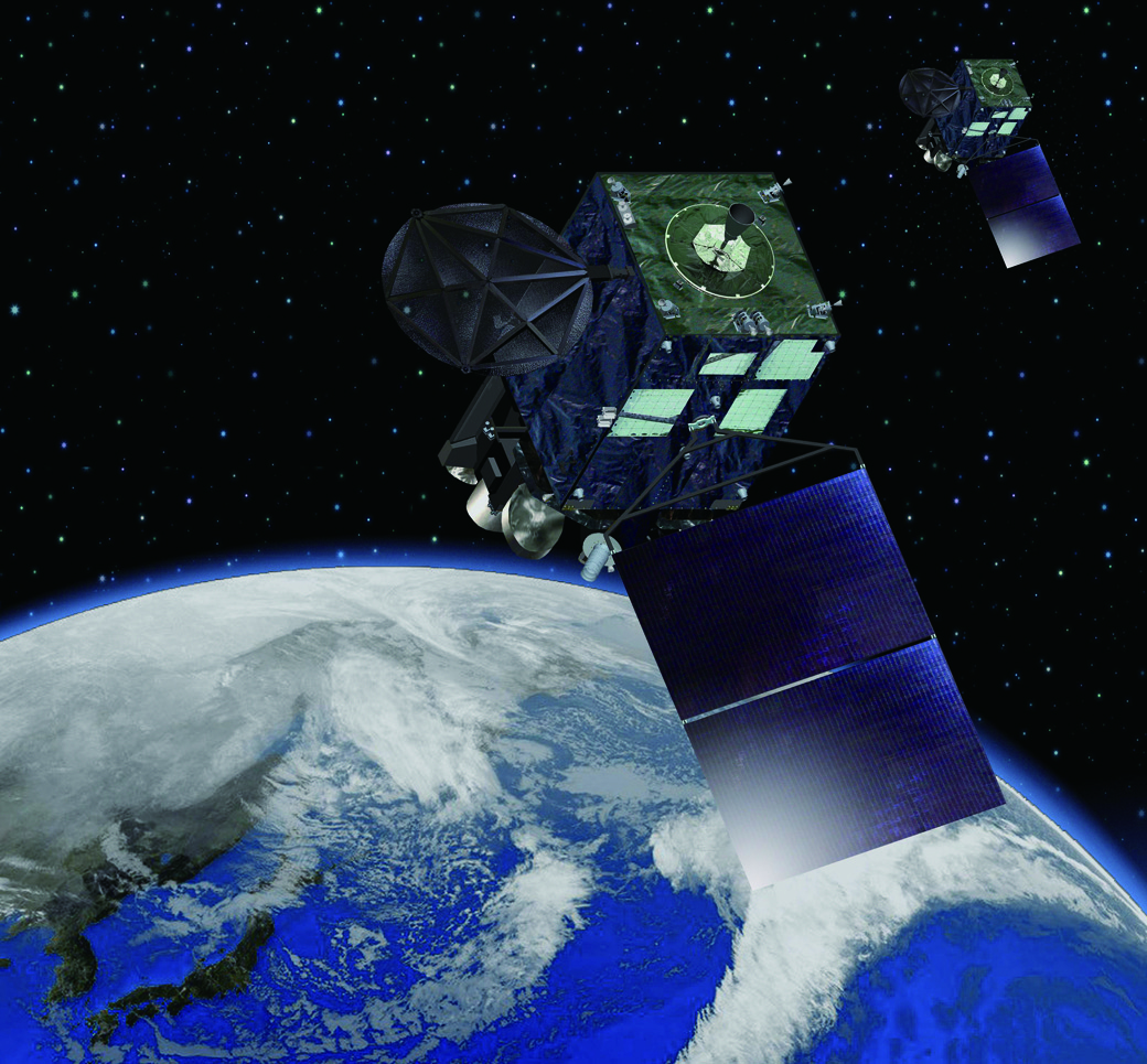 気象現象に加え、地球環境の監視機能を持つ人工衛星
静止気象衛星「ひまわり」