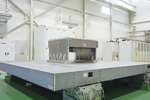 耐振動性能検証設備のイメージ