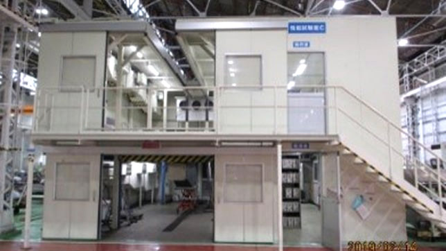 空調装置性能試験室の写真